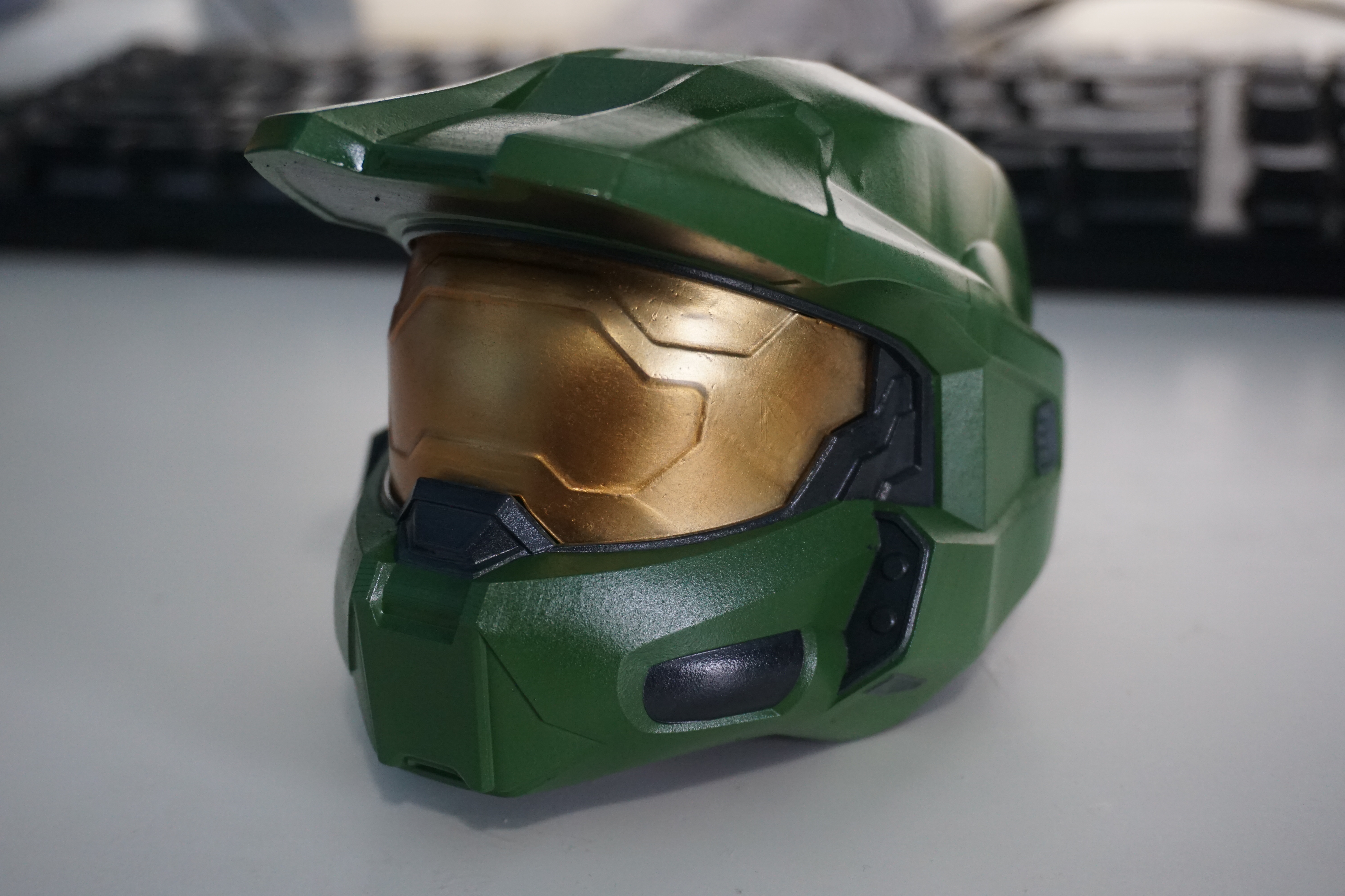 Magnetic Levitating Master Chief Helmet