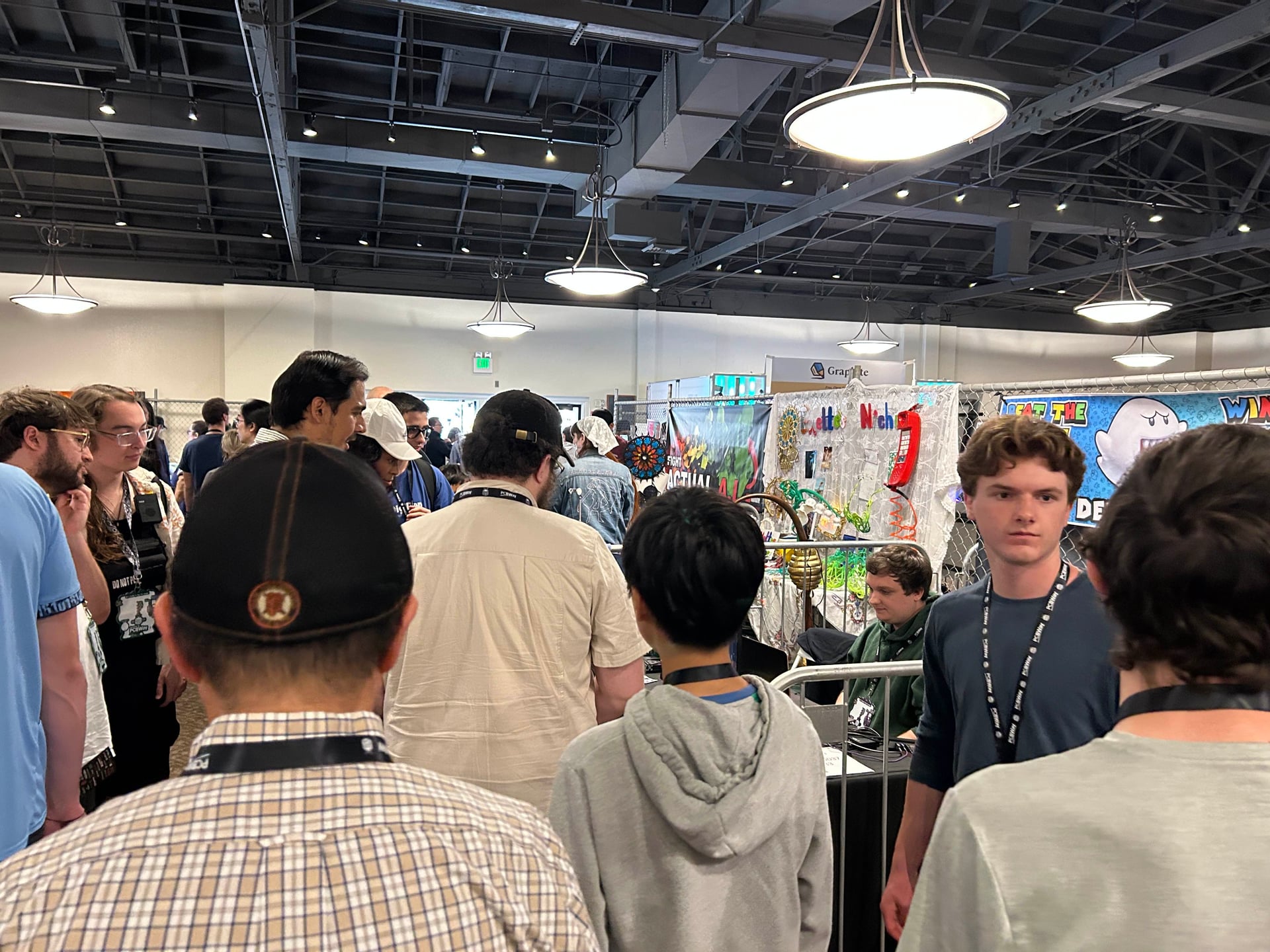 DEEP-BOO booth at OpenSauce 2025